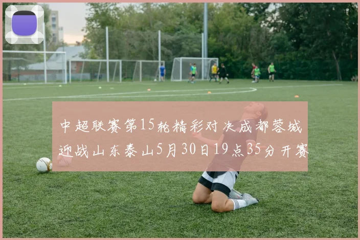 中超联赛第15轮精彩对决成都蓉城迎战山东泰山5月30日19点35分开赛