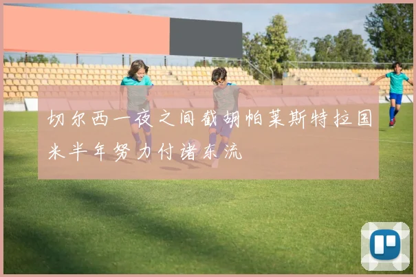 切尔西一夜之间截胡帕莱斯特拉国米半年努力付诸东流